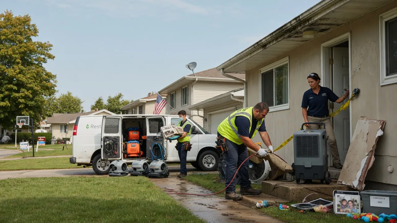 Water Damage Restoration in Garrettsville, OH near me